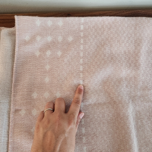 Gentle Fawn Anthropologie Hermosa Kimono Shawl Poncho Light Pink Womens M/L - Picture 10 of 12